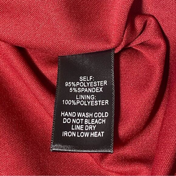 Lulu's Toast to You Wine Red Cutout Skater Dress Women's Size Large - Picture 7 of 16